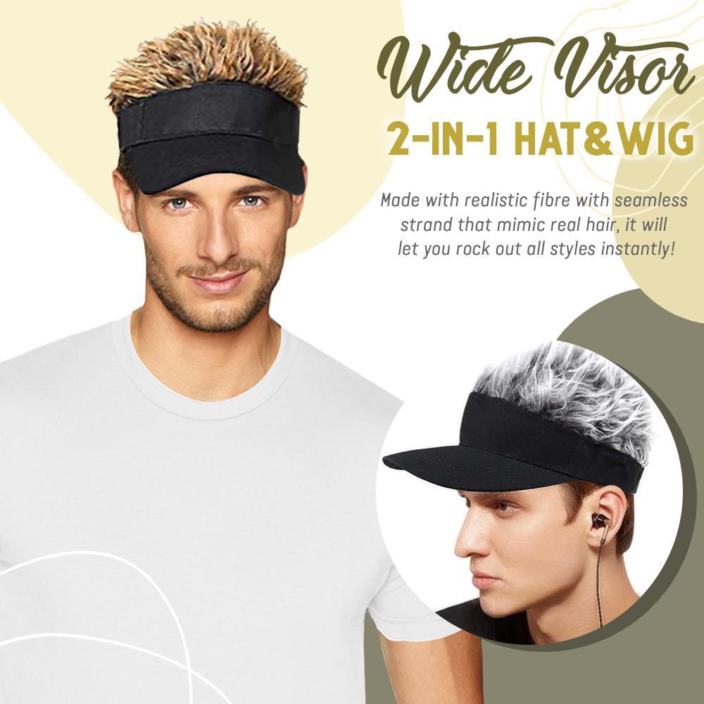 Flair Hair Sun Visor Cap